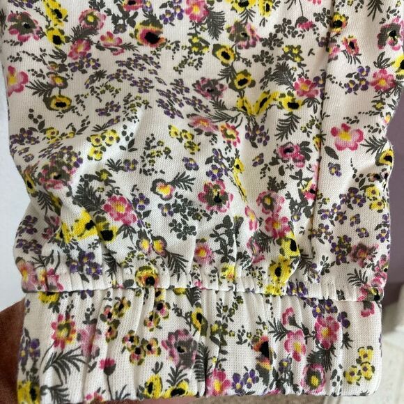 AFRM NWT beautiful floral joggers heavier weight w/ pockets 💐 - Picture 6 of 11